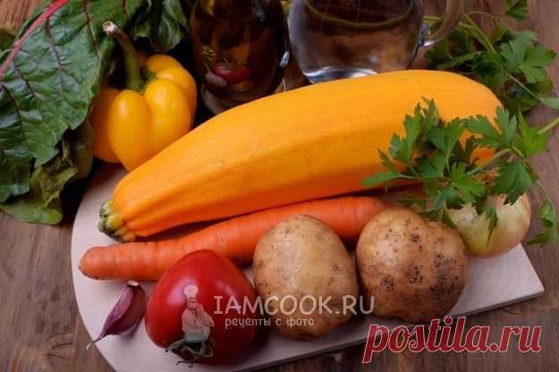 Постный суп из кабачков — рецепт с фото пошагово