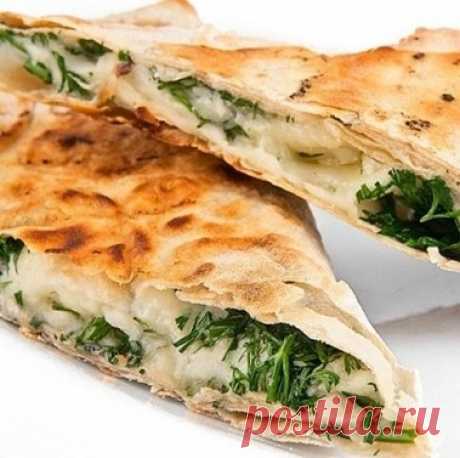Вкуснейший пирог из лаваша с брынзой | Вкусные рецепты