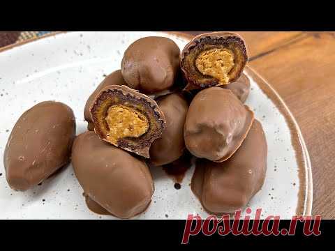 👉 Самые вкусные и ПОЛЕЗНЫЕ конфеты / БЕЗ сахара / Полезный десерт за 5 минут