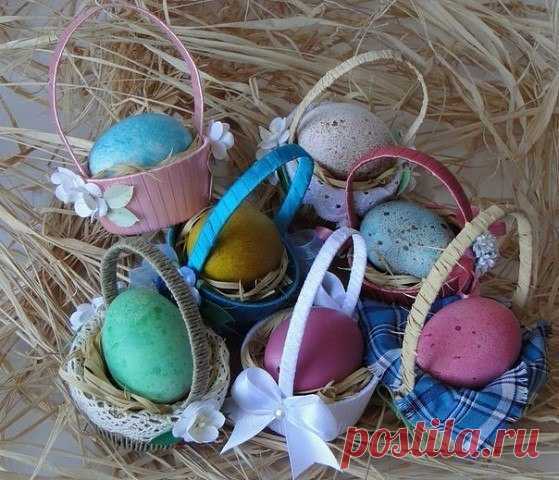 Корзиночка к Пасхе.