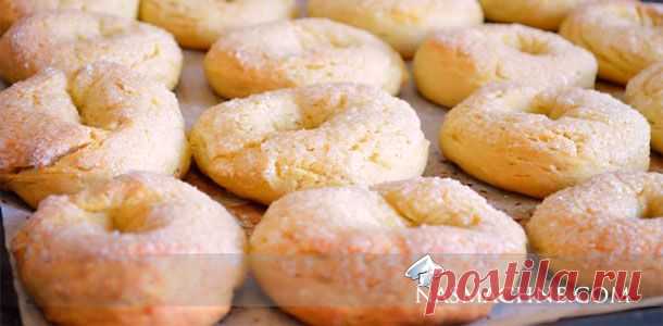Сахарные колечки к чаю | Четыре вкуса