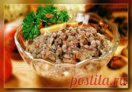 Икра грибная.