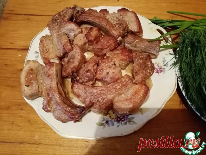 Мясо с мужским характером Кулинарный рецепт