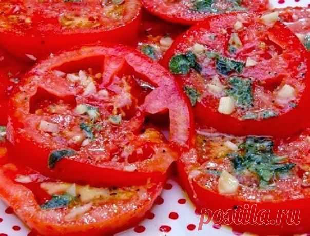 МАРИНОВАННЫЕ ПОМИДОРЫ ПО-ИТАЛЬЯНСКИ ЗА 30 МИНУТ!