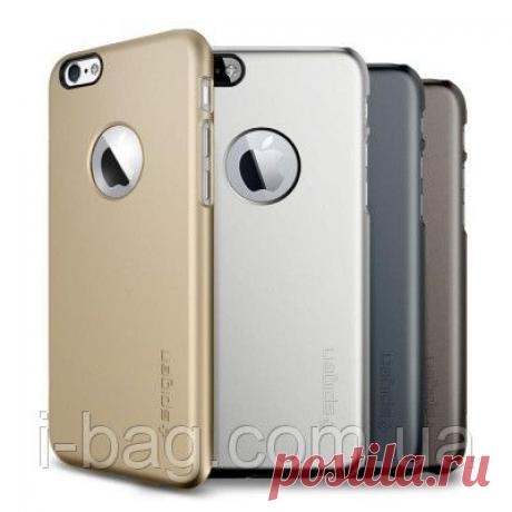 Купить чехол SGP Case Thin Fit A Series Satin Silver для Apple iPhone 6 в Киеве по дешевой цене!