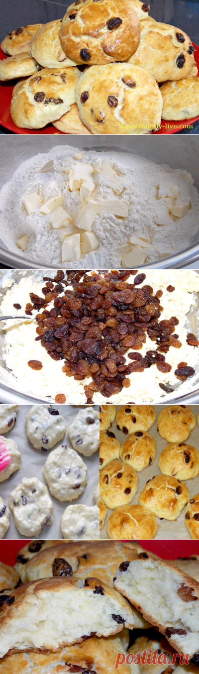Сконы – английские булочки/Сайт с пошаговыми рецептами с фото для тех кто любит готовить