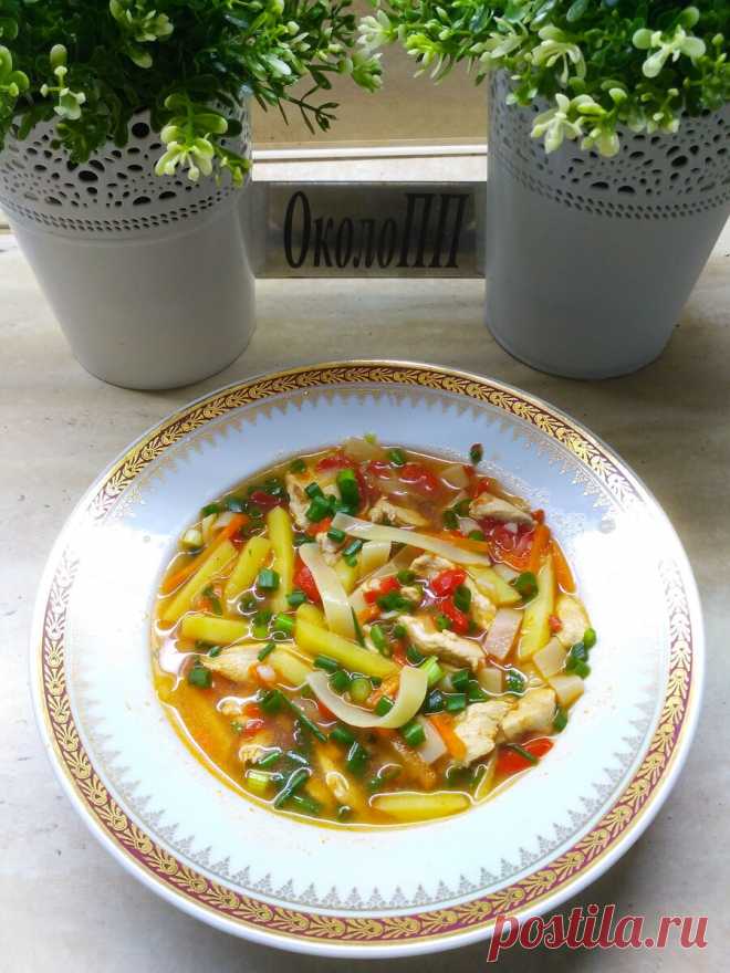 ПП лагман - вкусный, сытный, яркий - так и хочется его съесть. | 