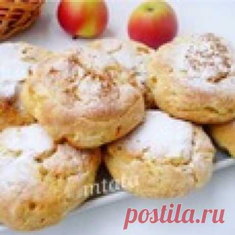 Яблочно-творожные булочки Кулинарный рецепт