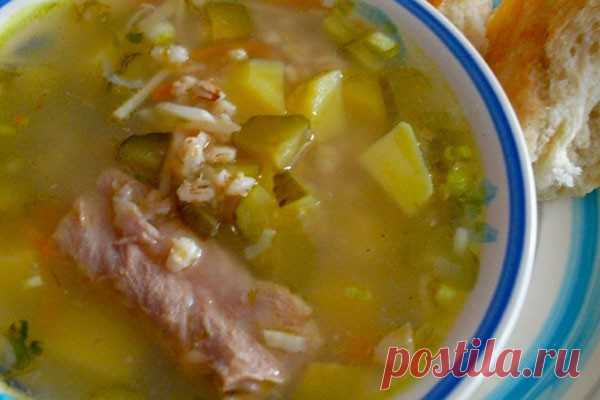 Суп рассольник — Домашняя кулинария