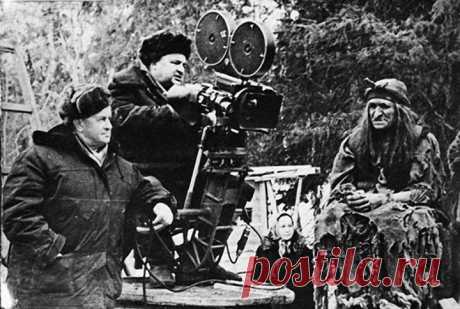 Редкие кадры Александр Роу и актеров со съёмок фильма &quot;Варвара Краса Длинная коса&quot;. СССР, 1968 год.