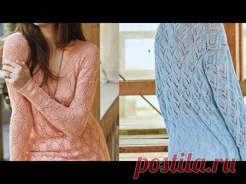 Весенние модели спицами - Spring knitting patterns