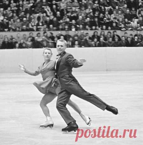 Нина и Станислав Жук, 1959 год. Автор-Доренский Леонид. ИТАР-ТАСС-Архив