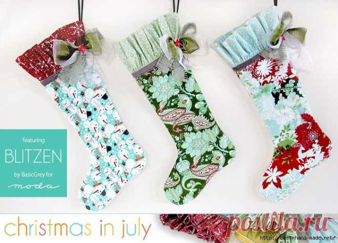 Швейно-новогоднее рукоделие. Идеи и мастер-классы.