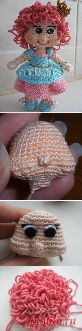 Принцесса Трулька (куколка крючком) — Вязаные игрушки. Амигуруми всех стран, соединяйтесь
