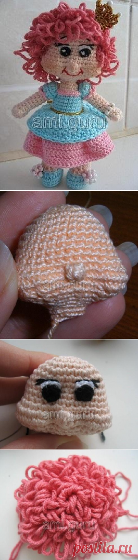 Принцесса Трулька (куколка крючком) — Вязаные игрушки. Амигуруми всех стран, соединяйтесь