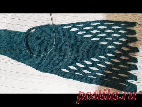 Изготовление модели веерной женской жилетки (подробное описание) 1.видео