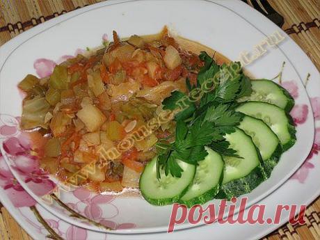 Готовим овощное рагу с кабачками, капустой и картофелем. | Ваши любимые рецепты