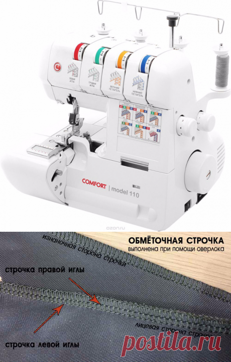 Шитье на оверлоке: пять ценных советов!
