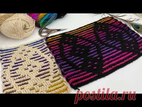 Мозаика крючком🧚Легендарный результат❤️‍🔥Давайте вяжем вместе🤗#crochet #diy #pattern #mosaic