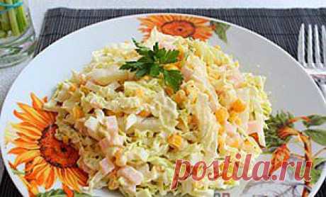 Салат Экзотика - быстро, вкусно, оригинально
Замечательный салат, легкий  в приготовлении. Настоящий праздник вкуса!  Рецепт тут