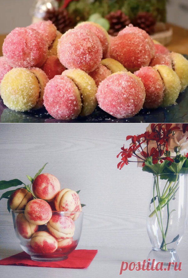 Яркие “персики” - печенье breskvice, которым трудно не соблазниться | ChocoYamma | Яндекс Дзен
Возможно, вы слышали о любимых на Балканах небольших разноцветных печеньках с начинкой. Если еще не слышали, то услышите прямо сейчас, Называются они “breskvice” (персики по-хорватски) и имеют соответствующую форму и окраску. Но лишь это их с настоящими персиками и связывает - ни в рецепте теста, ни в начинке никаких персиков на самом деле нет.