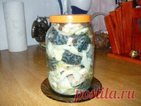 Маринуем скумбрию! Пальчики оближешь!
