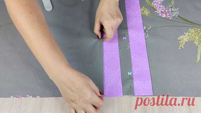 Такой красивой наволочки у вас не было! Сшить очень просто за 5 минут!DIY pillowcase