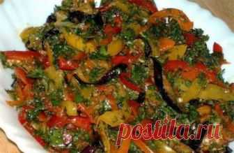 Баклажаны по-корейски, легко, быстро, вкусно