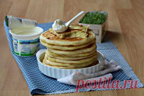 ~ Нежные лепёшки с начинкой ~