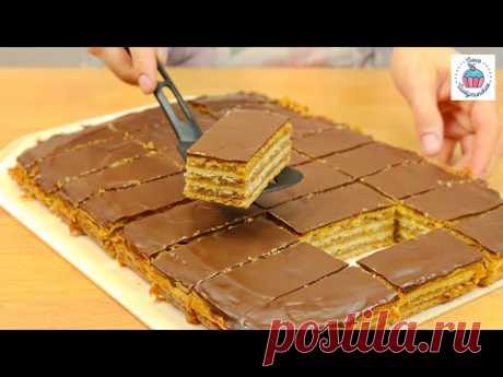 Венгерский ПИРОГ (Пирожные) ЖЕРБО, Очень Вкусный! English subtitles