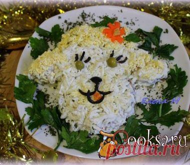 Салат "Овечка" фото рецепт приготовления