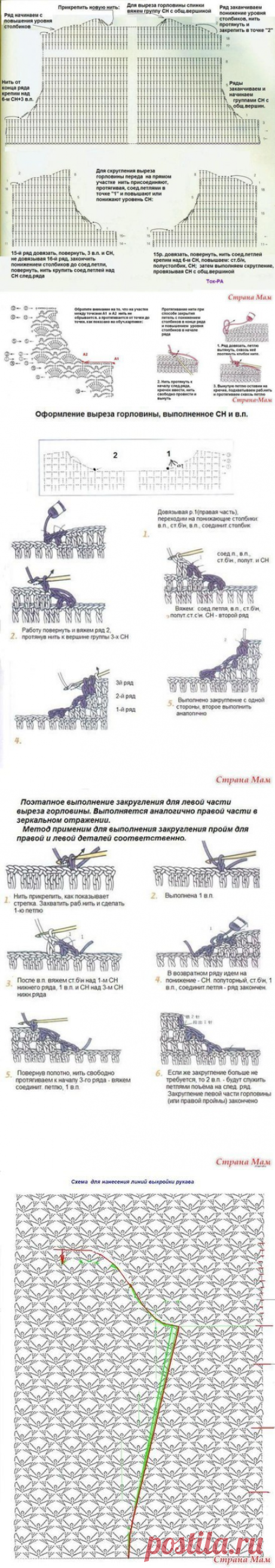 Советы, как правильно убавлять и расширять вязаное полотно