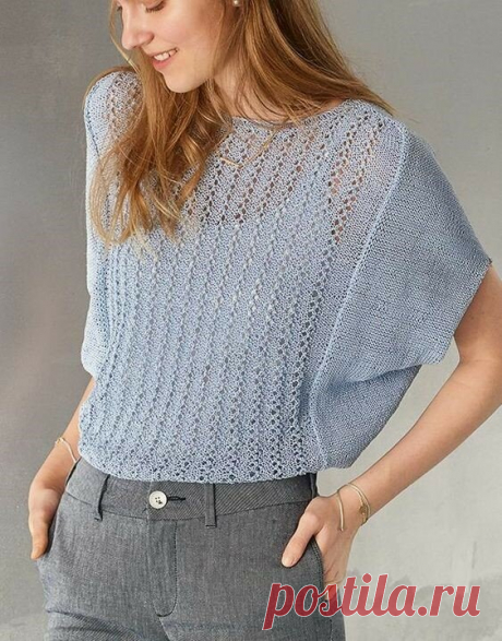 Топы, майки, футболки – вяжем всё. Скоро лето! | Магия Вязания / Knitting Magic | Яндекс Дзен