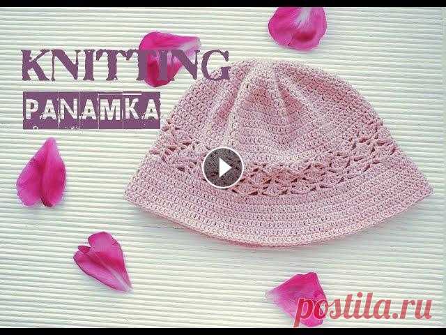 ❤️ Детская панамка крючком # Crochet baby panama ❤️Мой магазин МК➔...