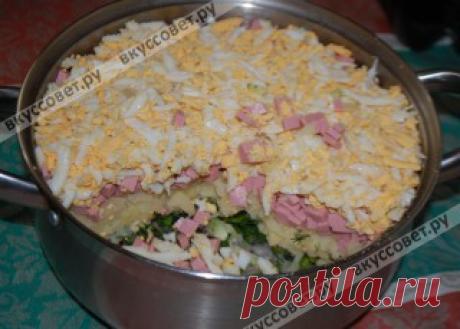 Окрошка пошаговый рецепт с фото