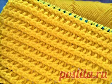 Brand New Stitch ~ Tunisian Crochet Pattern