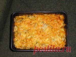 РЫБА ЗАПЕЧЕННАЯ С ОВОЩАМИ |