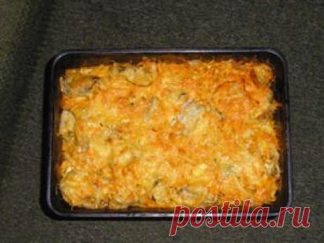 РЫБА ЗАПЕЧЕННАЯ С ОВОЩАМИ |