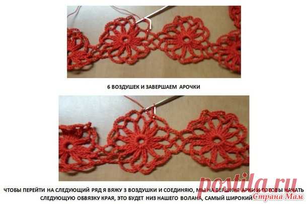 Вяжем вместе юбку 
