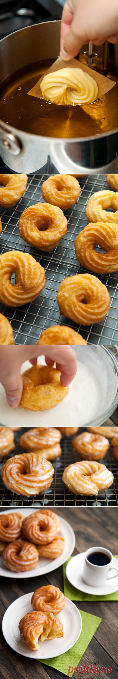 french cruller doughnuts recipe | use real butter