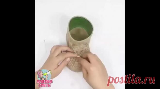 Креативная поделка. Время летит быстро, скоро пригодится...