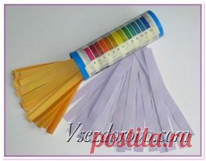 Как самостоятельно сделать индикаторные полоски для определения рН