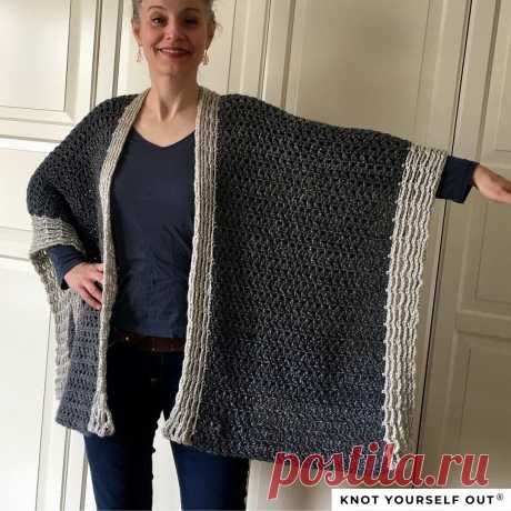 This crochet ruana is soft, wicked pretty, and can be worn in several different ways – crossed in the front, open in the front, or one front panel over the shoulder.

It fits a lot like a rectangular poncho, except that it is open in the front. 😃
-- 🧶🧶--

To find this crochet pattern in my Etsy shop, click the link in my bio. To find it in my Ravelry shop, search "WICKED PRETTY RUANA Ravelry" in Google.

Please like❤️and follow ✅ for daily crochet inspo.

💕Crocheting b...