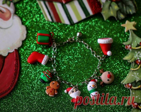 Дед Мороз из полимерной глины | 22 фото | Santa polymer clay
