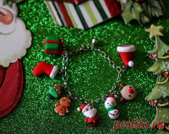 Дед Мороз из полимерной глины | 22 фото | Santa polymer clay