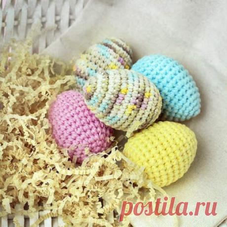 1000 схем амигуруми на русском: Пасхальные яйца крючком