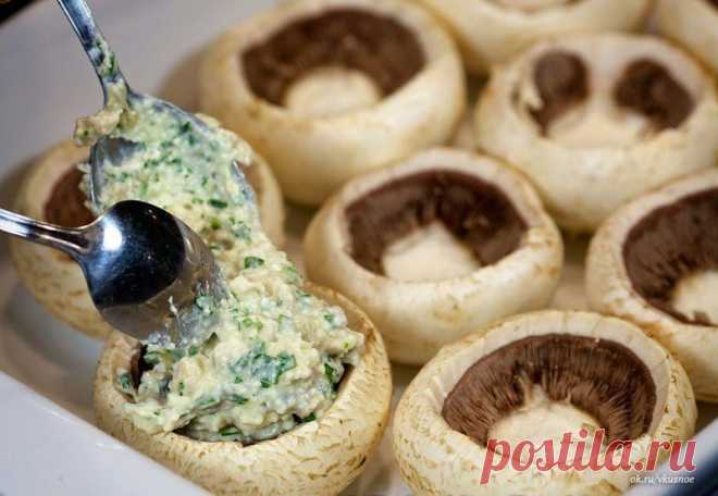 Шампиньоны с курицей и сыром » В сети – себя просвети!