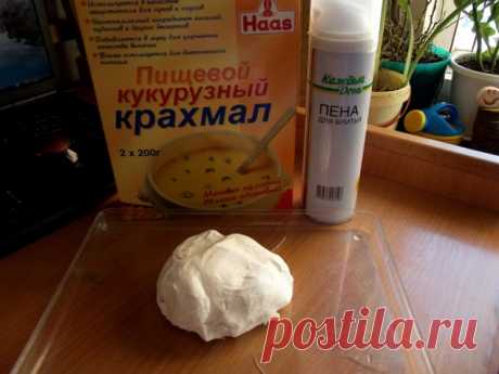 Масса для лепки из крахмала. - Поделки с детьми | Деткиподелки