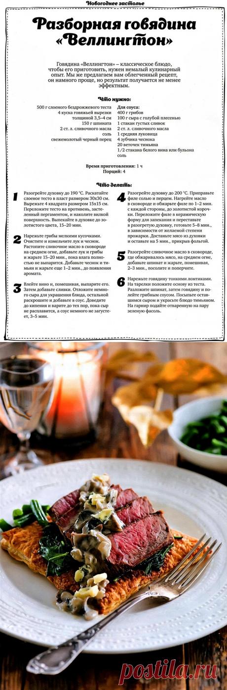 Разборная говядина &quot;Веллингтон&quot;