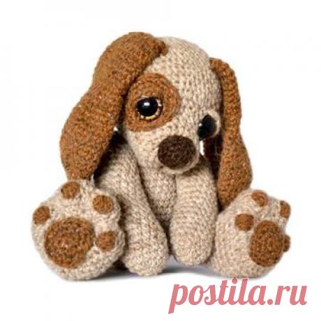 Купить Мосс Щенки собак Amigurumi картина - AmigurumiPatterns.net